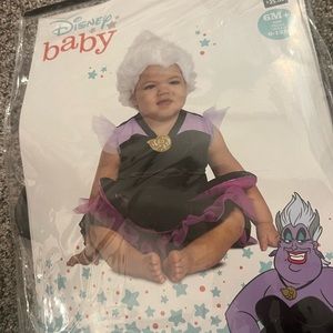 NWT Disney baby Ursula costume (6-12 months)